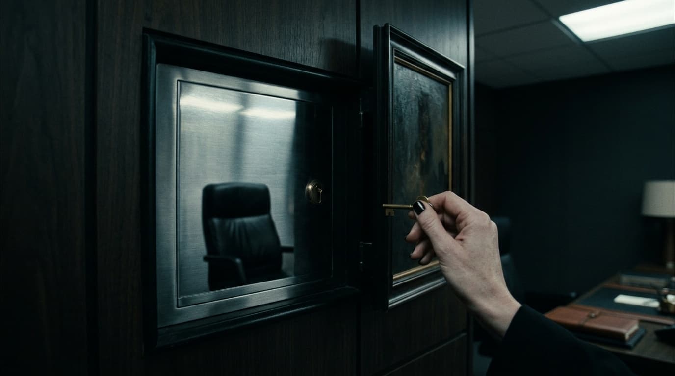 Cobel Operates at Two Registers Simultaneously: The Warning Scene Is the Strategic Architecture in Miniature