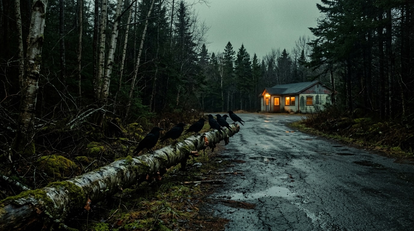 Crows and Fallen Trees Mark Entry Points