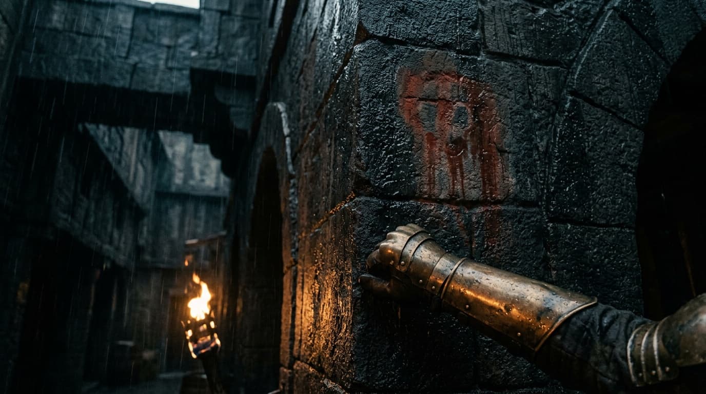 Gold Cloaks Turn Graffiti Into Grievance