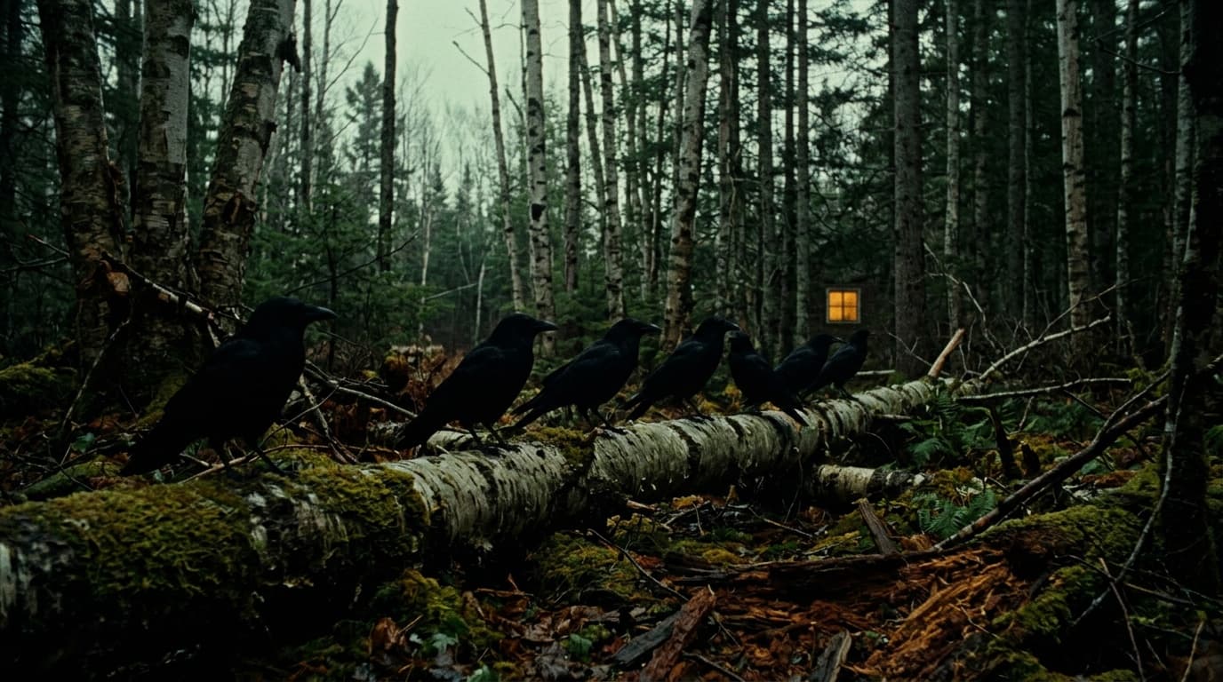 Murder of Crows Signals Incoming Danger