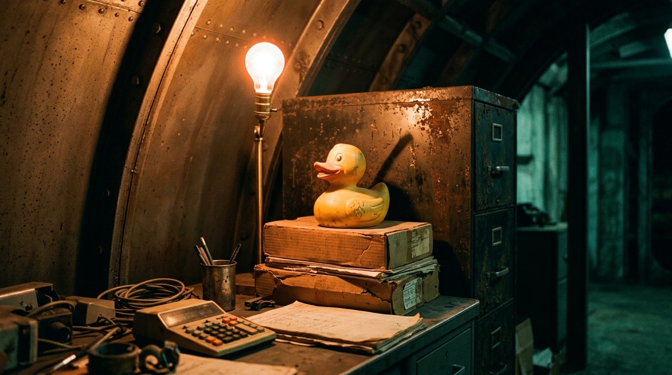 The Duck Dispenser Traces the Silo's Founders